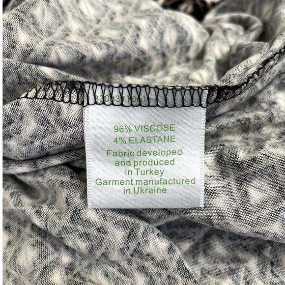 Garnet Hill Starlet Sleeveless Jersey Knit Dress Neutral Size Small Travel - Picture 9 of 10